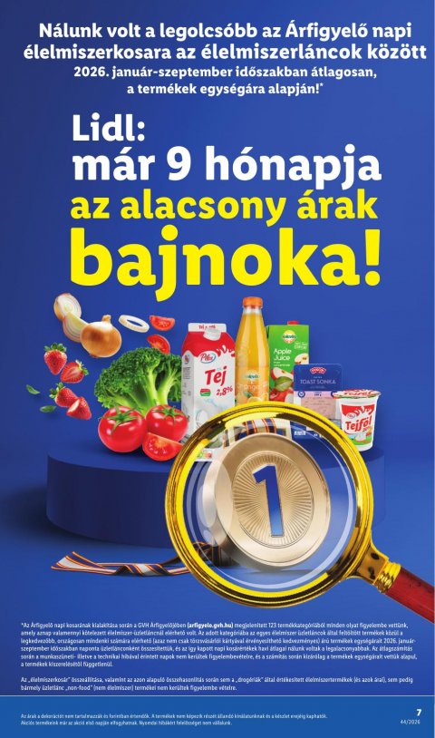 LIDL akciós újság