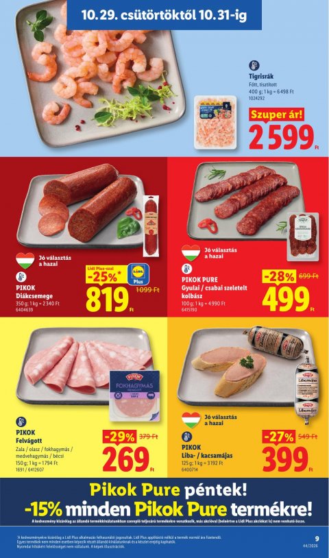 LIDL akciós újság