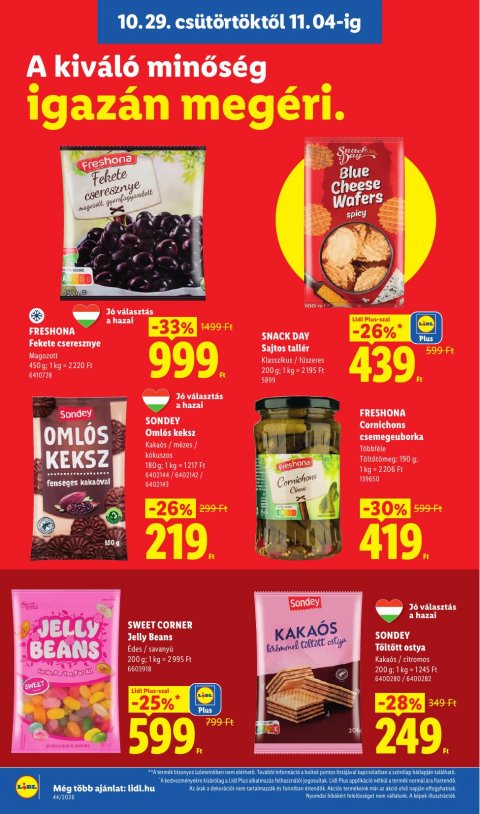 LIDL akciós újság