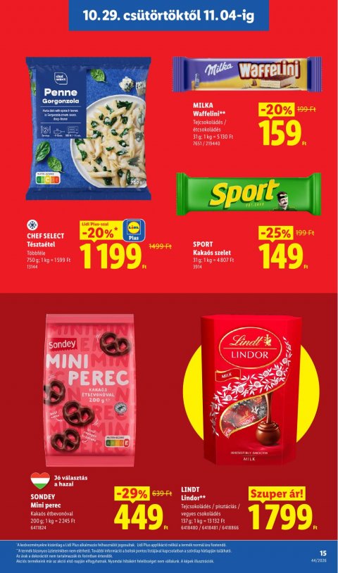 LIDL akciós újság