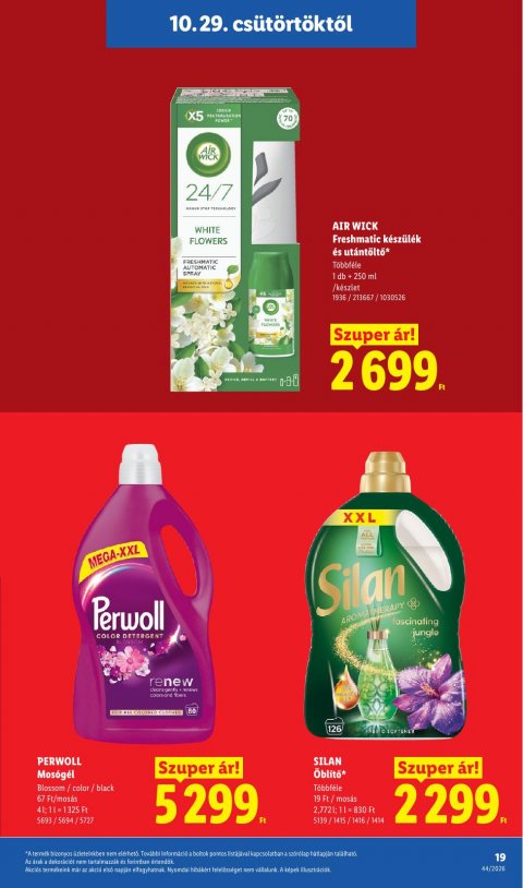 LIDL akciós újság