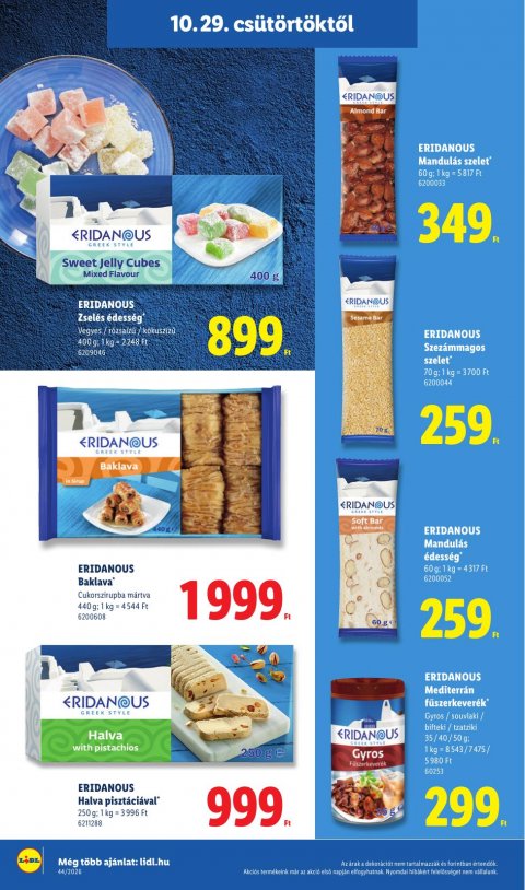 LIDL akciós újság
