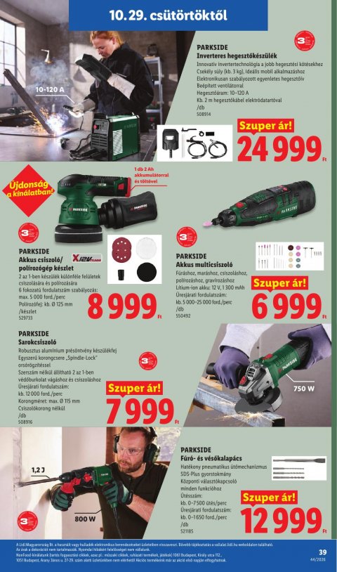 LIDL akciós újság
