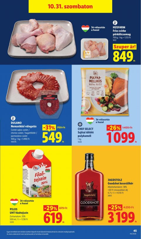 LIDL akciós újság
