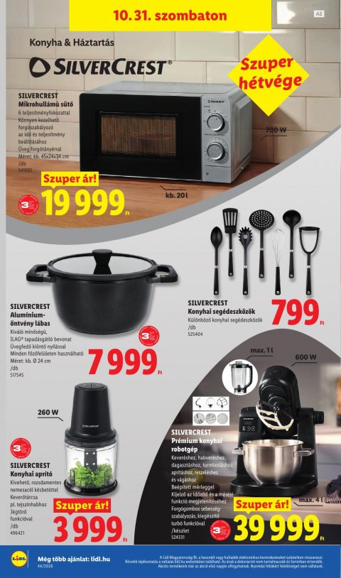 LIDL akciós újság
