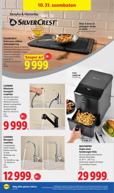LIDL akciós újság
