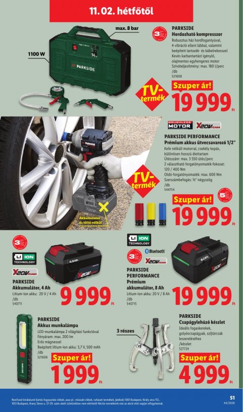 LIDL akciós újság