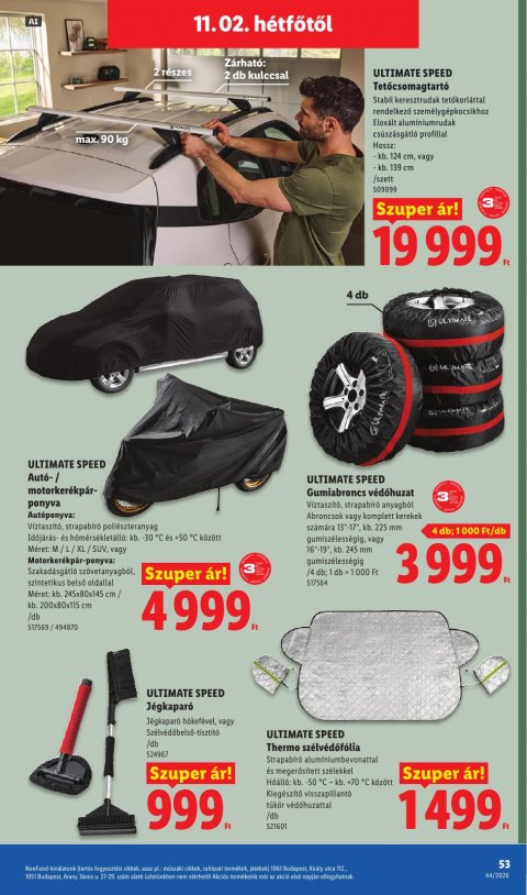 LIDL akciós újság