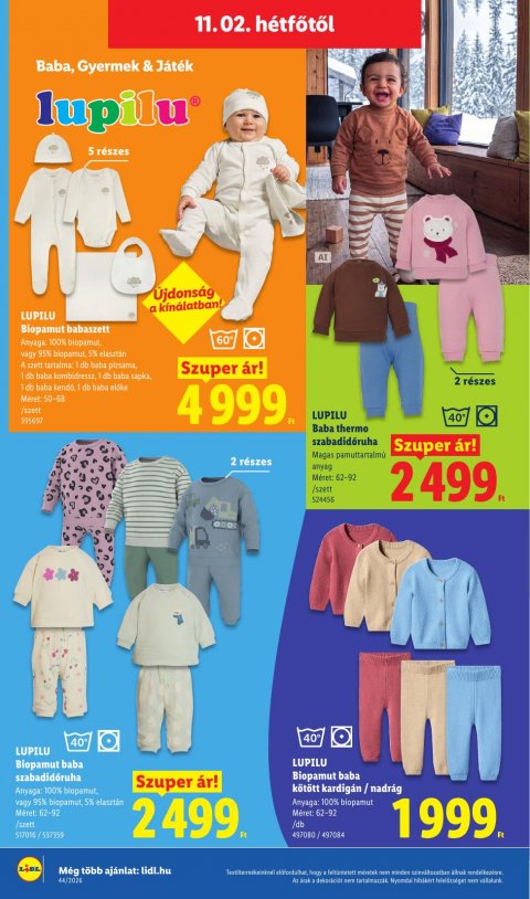 LIDL akciós újság