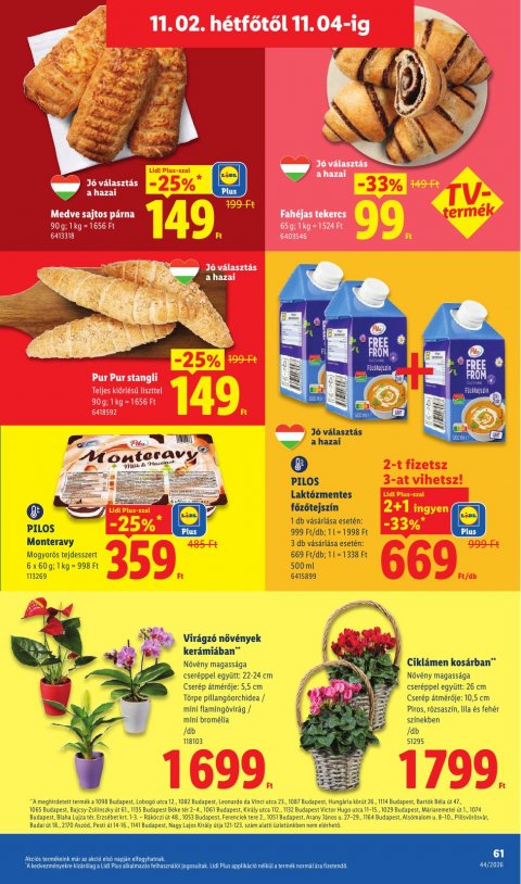 LIDL akciós újság