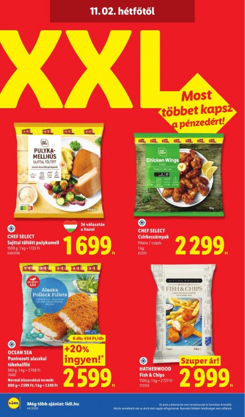 LIDL akciós újság