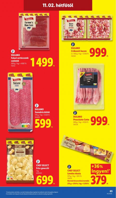 LIDL akciós újság
