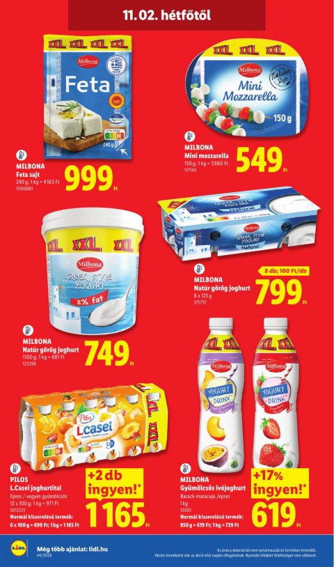 LIDL akciós újság