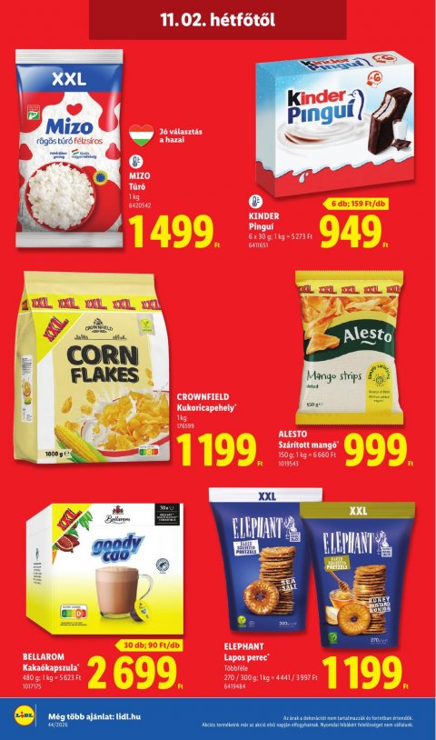 LIDL akciós újság