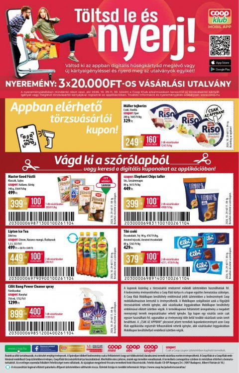 COOP Országos akciós újság
