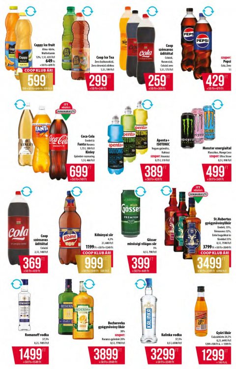 COOP Alföld akciós újság