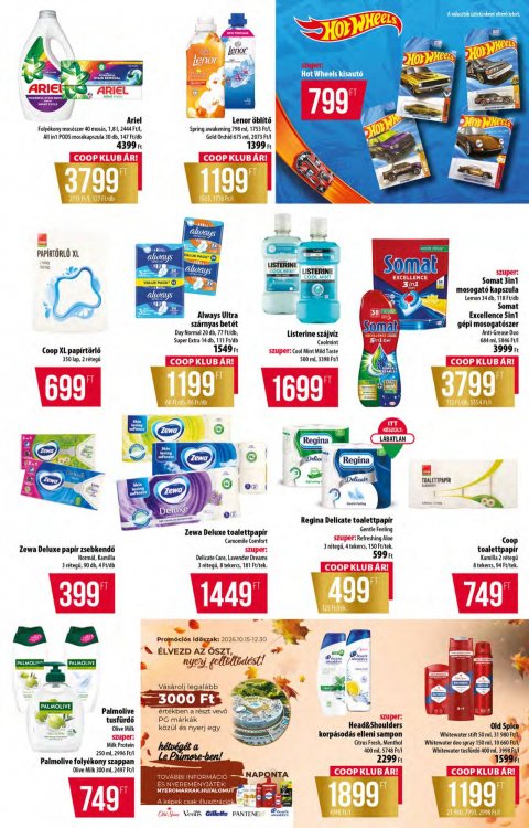 COOP Alföld akciós újság